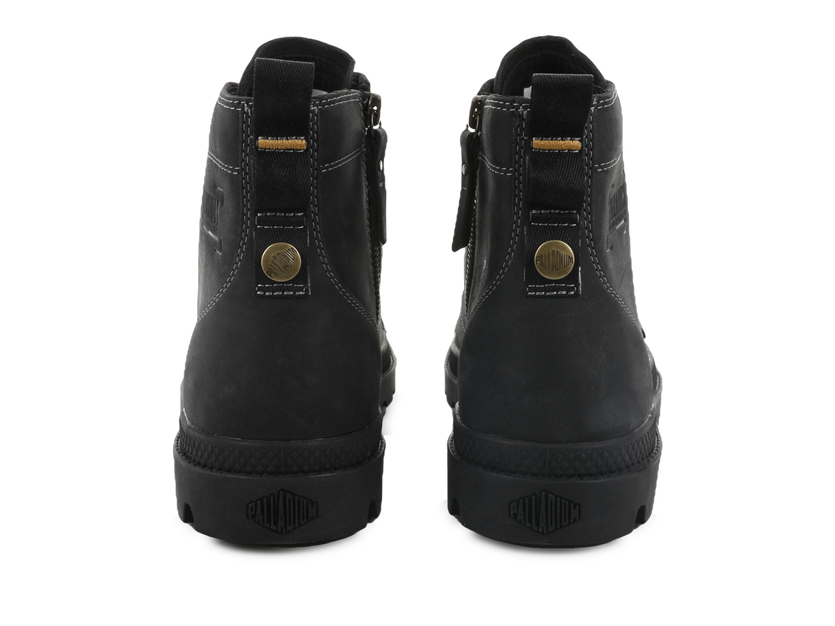 09502-008-M | PAMPA ZIP LTH LEGACY | BLACK