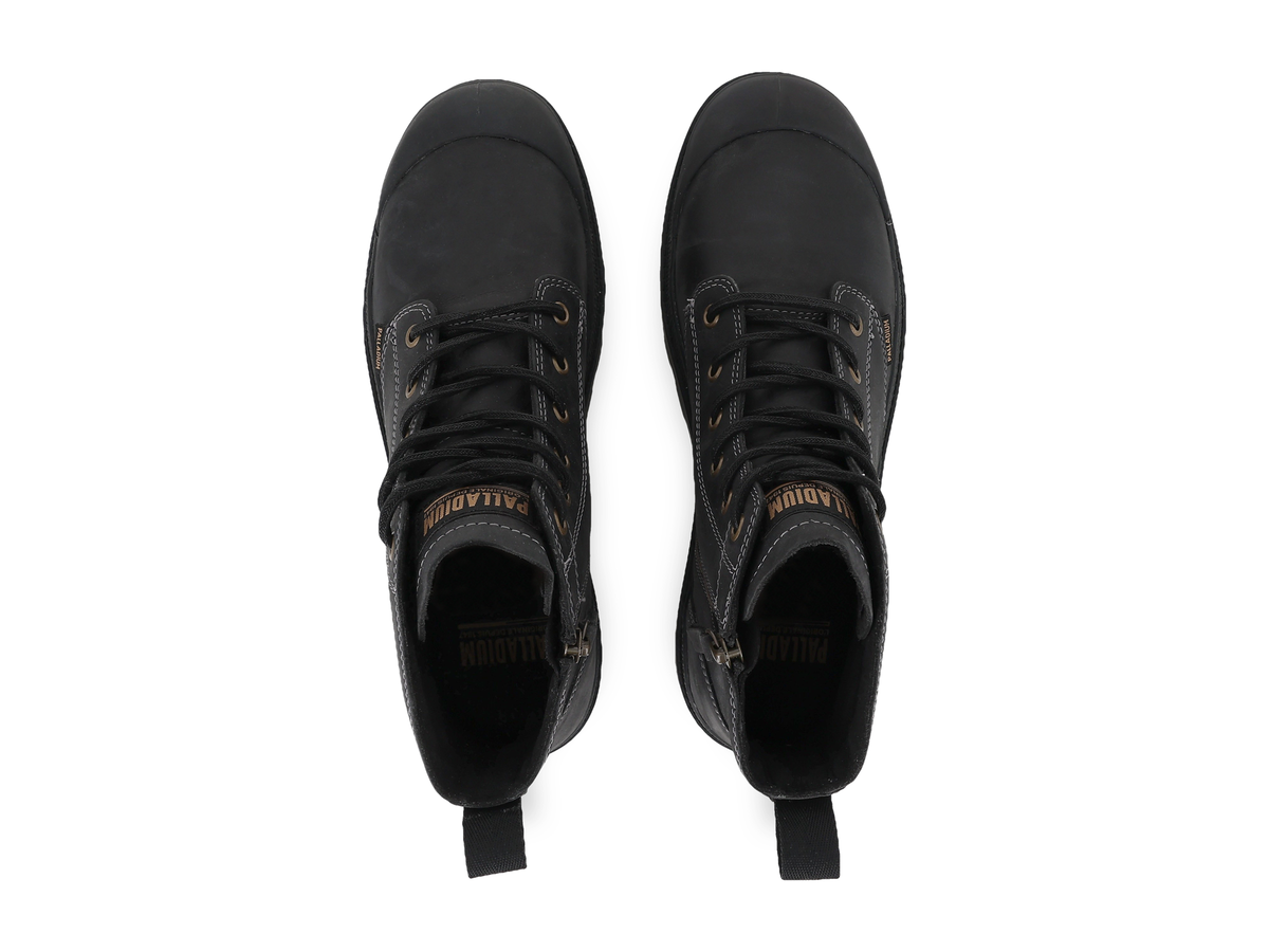 09502-008-M | PAMPA ZIP LTH LEGACY | BLACK