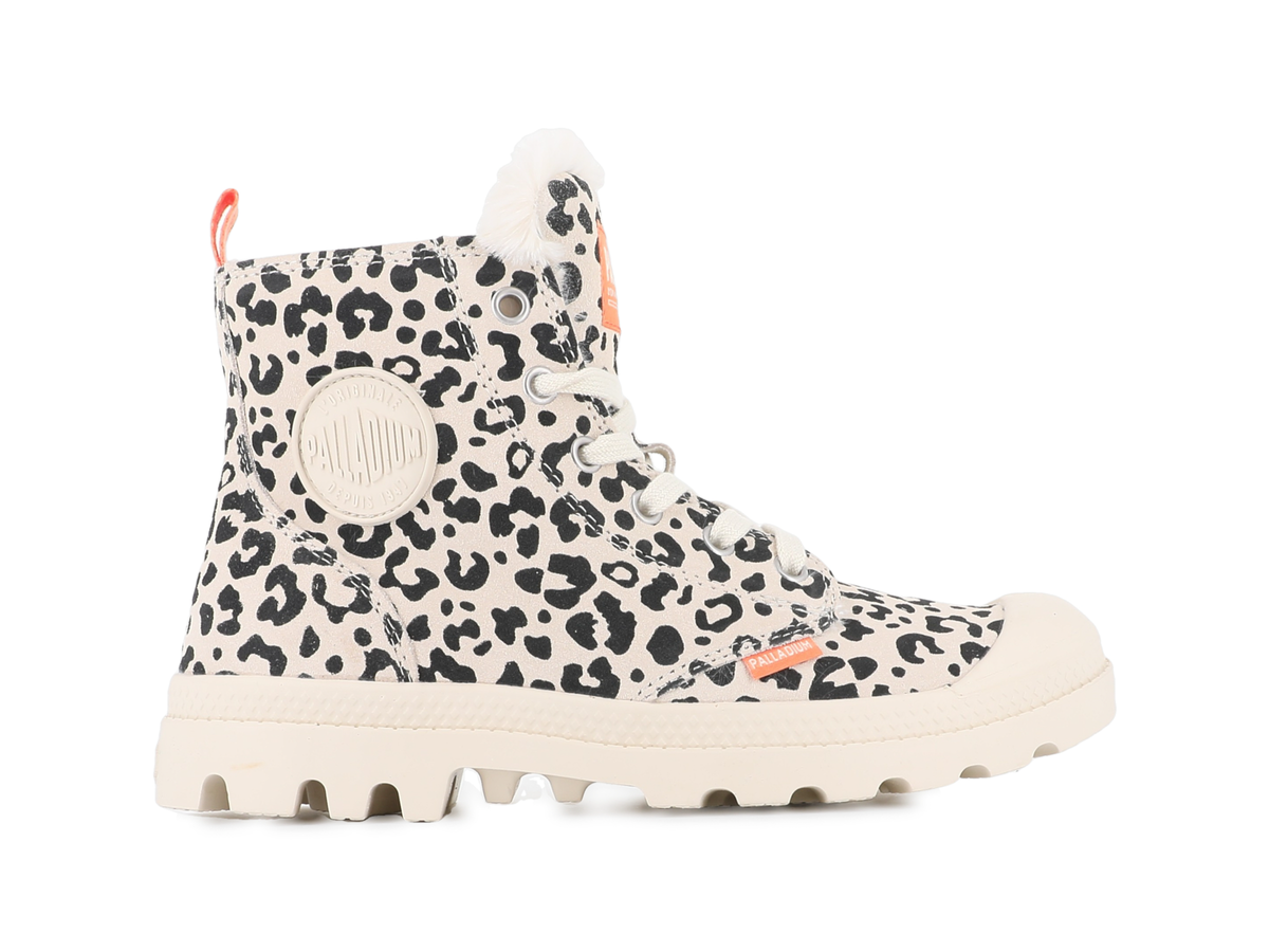 99519-978-M | PAMPA HI ZIP WL LEO | WAVE GRAY/BROWN