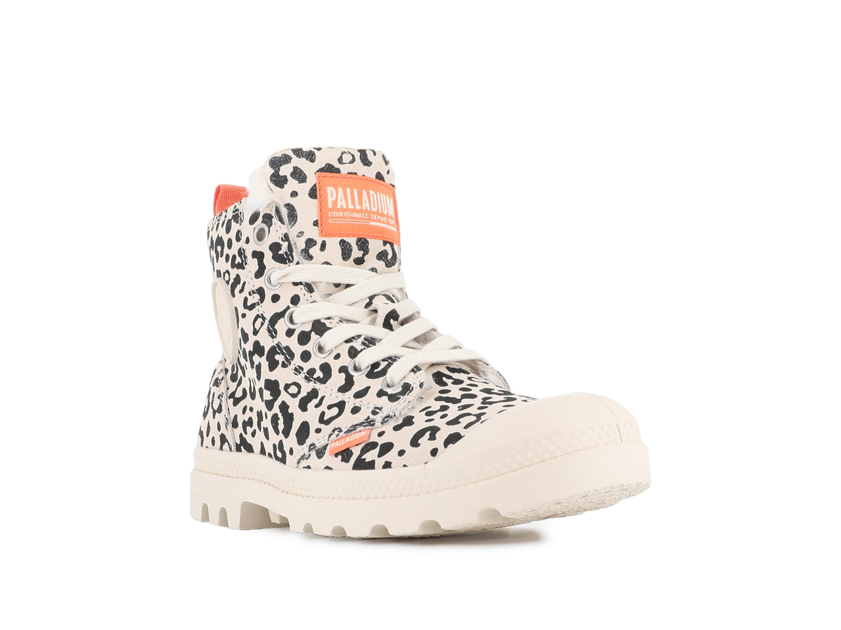 99519-978-M | PAMPA HI ZIP WL LEO | WAVE GRAY/BROWN