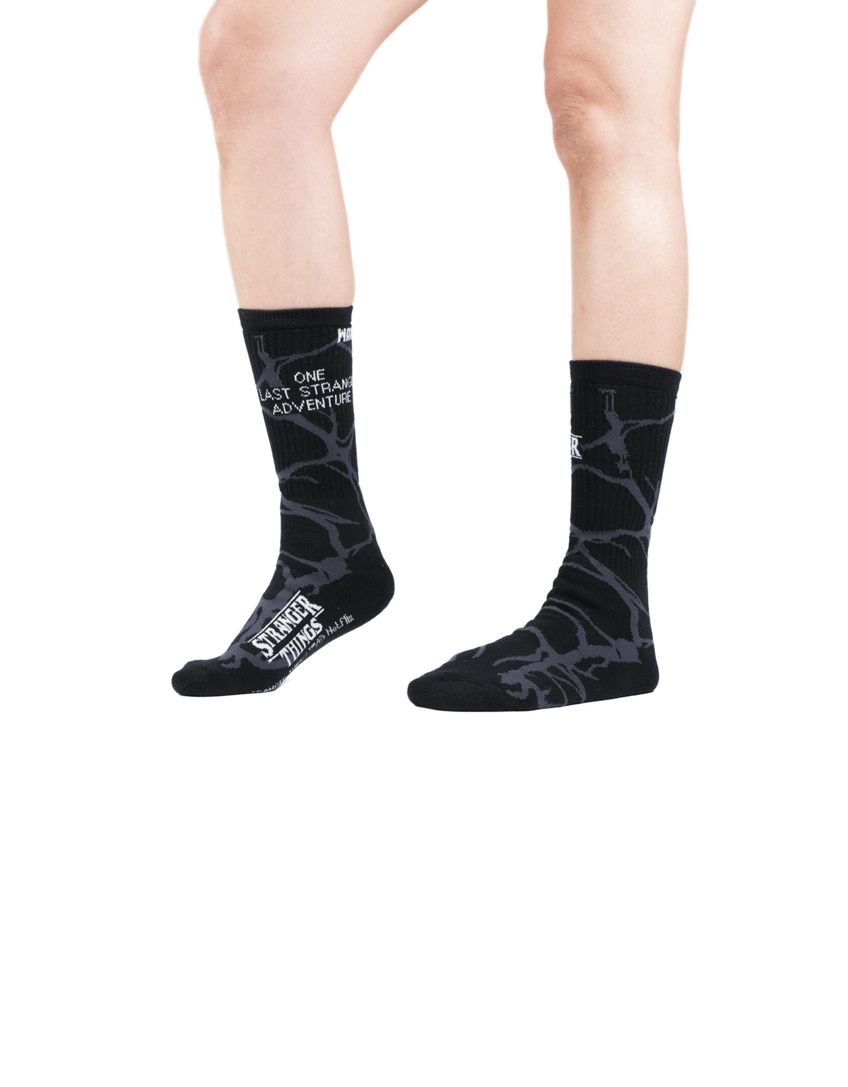 SX7451-008 | STRANGER THINGS HOPPER SOCK | BLACK